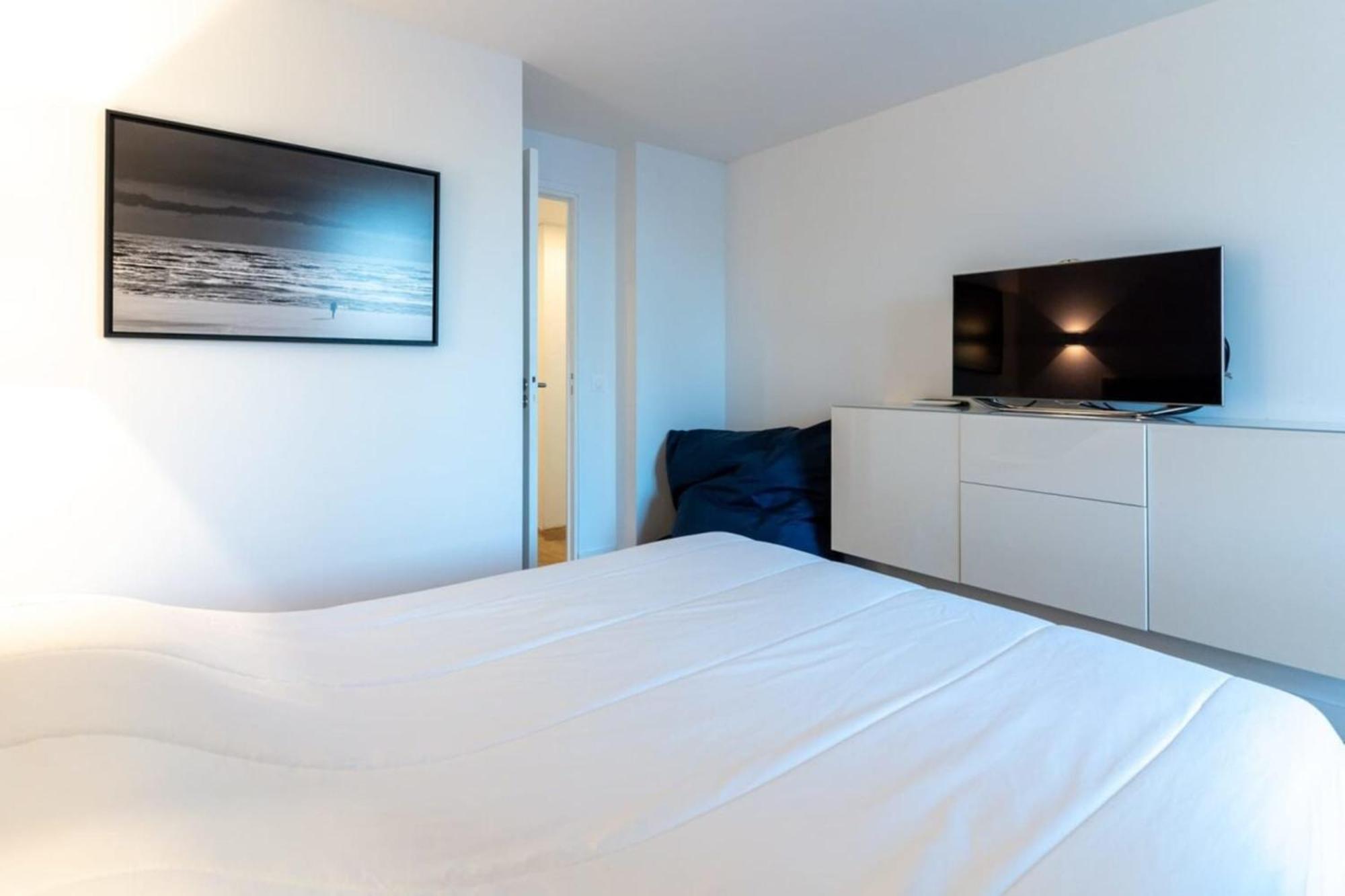 Beautiful Flat With Swimming Pool Tennis Court And Parking 148 勒图凯－巴黎普拉日 外观 照片