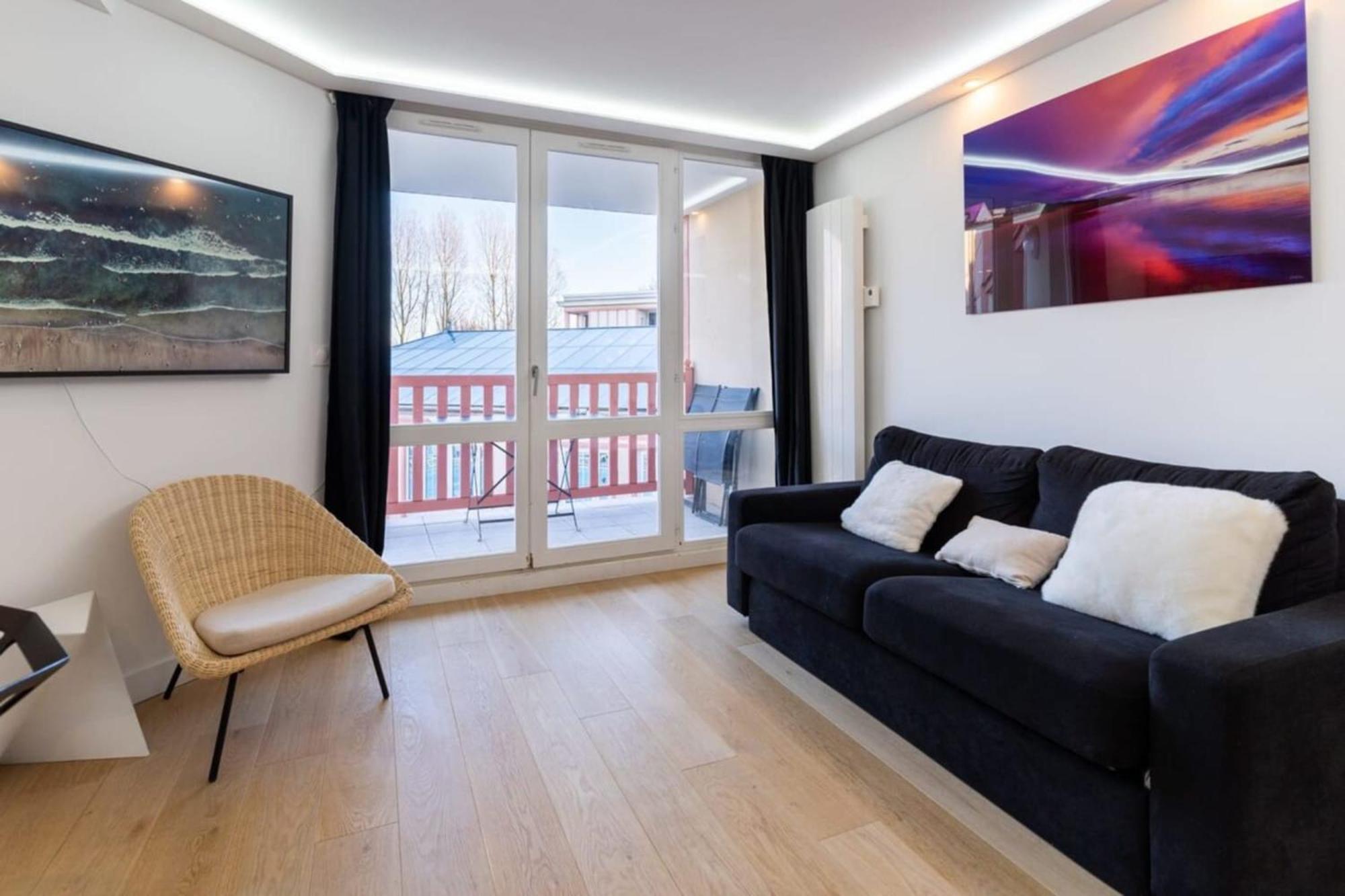 Beautiful Flat With Swimming Pool Tennis Court And Parking 148 勒图凯－巴黎普拉日 外观 照片